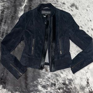 Casavogue suede leather jacket sz small